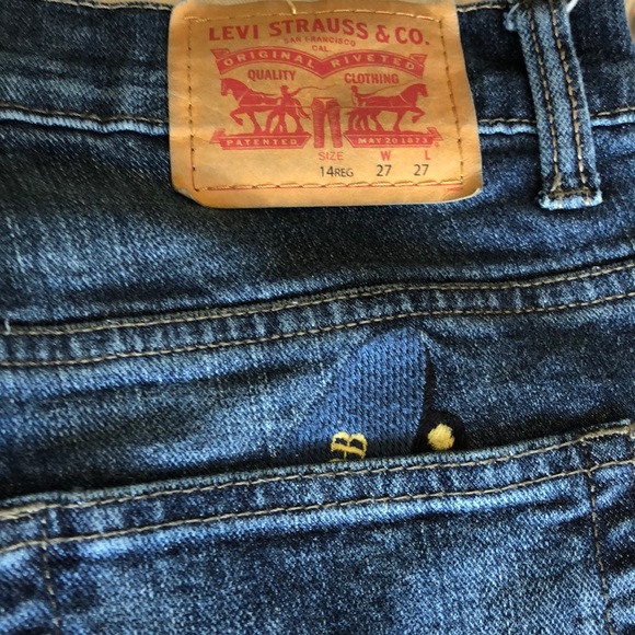 Custom patchwork Levi’s - Picture 8 of 10